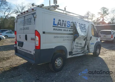 2015 Ram Promaster 1500 Low Roof from USA, damaged, VIN 3C6TRVAG8FE503875